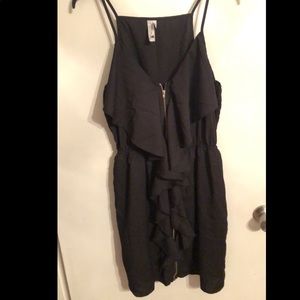 Black zippered dress EUC